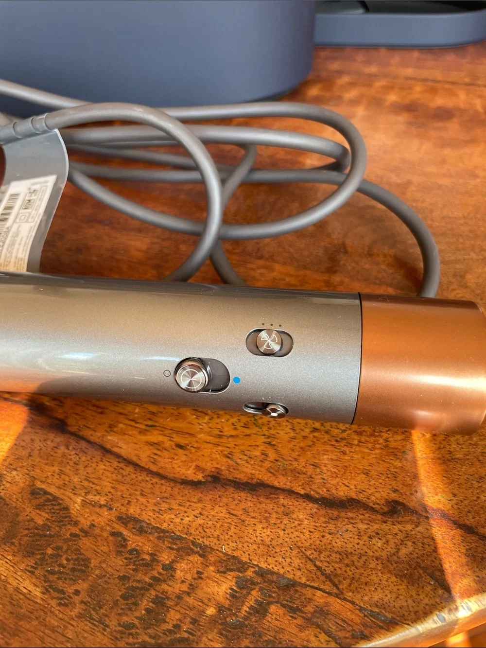Dyson Grey and Rose Gold Airwrap-Style Styling Wand